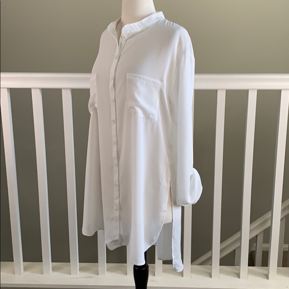 ❤️❤️BP Tunic blouse size Medium color white